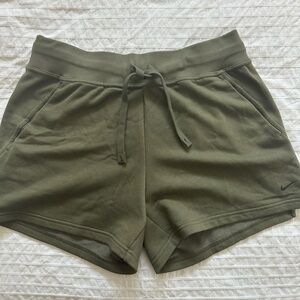 NWT Nike Dri-fit Women's Olive Green Shorts